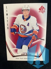 2021-22 SP Authentic Limited Red #58 Josh Bailey - New York Islanders